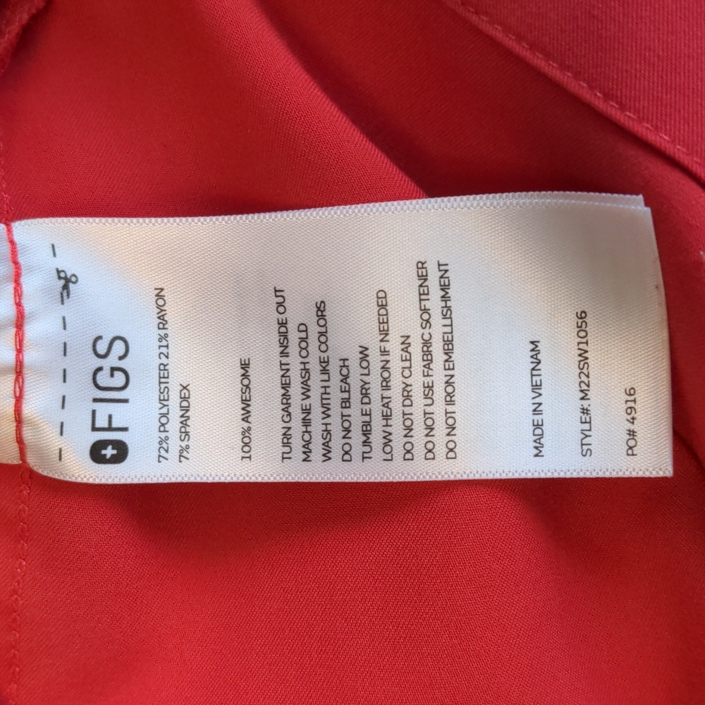 VGUC Figs Men's One Pocket Scrub Top - Picture 6 of 7